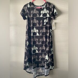 LuLaRoe Disney Collection Gray Midi Dress